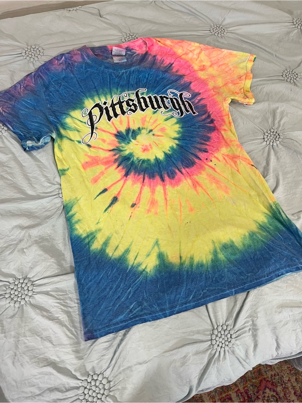 Pittsburgh Tie-Dye T-Shirt in Multicolor